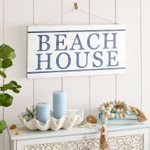 Beach House Wall Sign