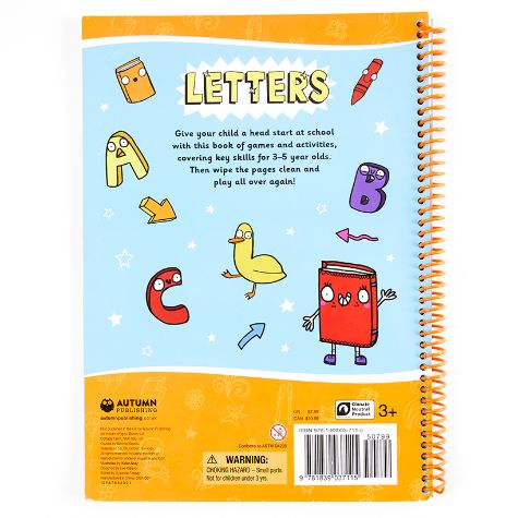 Wipe-Clean Activities: Letters or Numbers