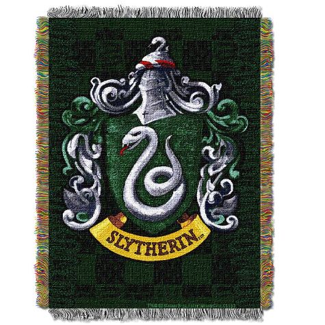 Licensed Tapestry Throws - Slytherin