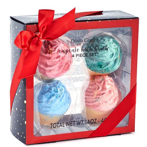 Sweet Treat Bath Fizzer Gift Sets - Cupcake