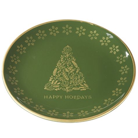 Christmas Pine 8" Plate