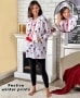 Hooded Nightshirt and Legging Sets