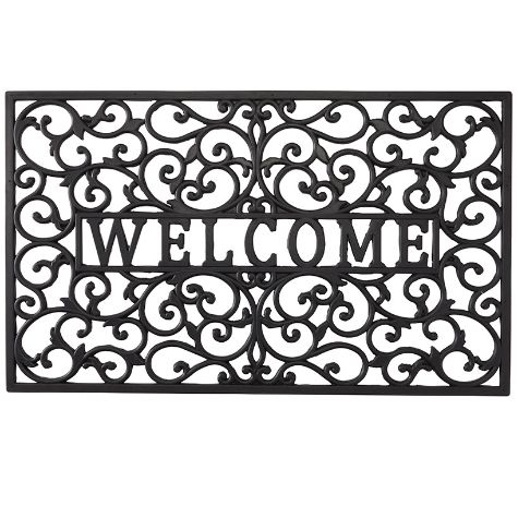 Spring-Themed Sets of 2 Stair Treads or Doormats - Doormat Welcome