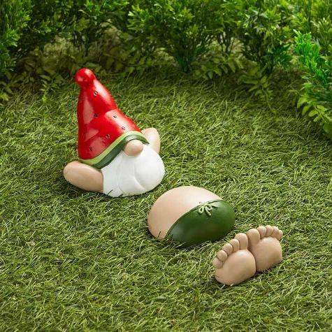 Relaxing Gnome Statues