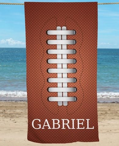 Personalized Sports Beach Towels