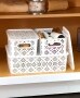 Sets of 3 Stackable Storage Bins with Lids