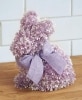 Bunny Cabinet Wreaths or Figures - Purple Figure