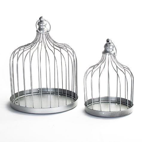 Sets of 2 Farmhouse Cloches - Metal