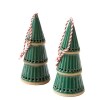 Sets of 2 Ceramic Tree Ornaments