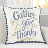 18" Sq. Harvest Accent Pillows - Give Thanks