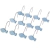 School of Fish Bath Collection - Set of 12 Shower Hooks