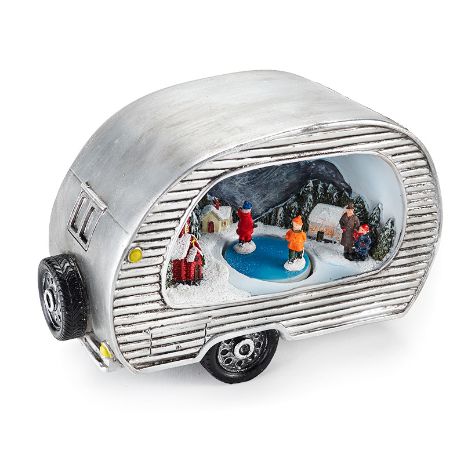 Animated Christmas Pick-Up Truck or Camper