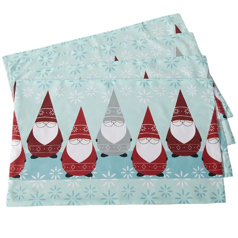 Winter Gnome Table Runner or Set of 4 Placemats