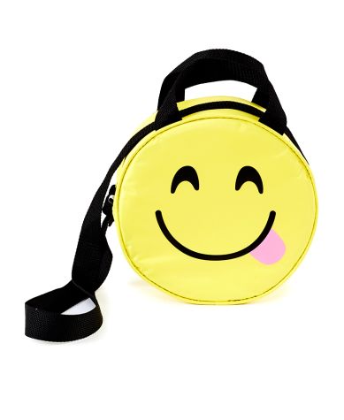 Samba Samba Figural Lunch Bags - Smiley Face