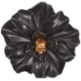Gothic Glam Halloween Accents - Black Skull Wall Flowers