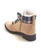 Women's Plaid Hiker Boots - Tan 8