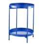 Metal Round Tables - Navy Blue
