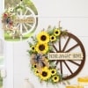 Wagon Wheel Wreaths