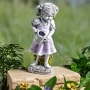 Little Girl Helping in the Garden Statue