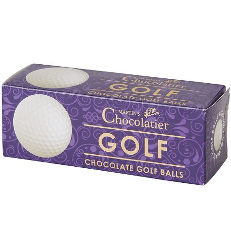 Martin's Chocolatier 3-Pack Chocolate Golf Balls