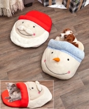Holiday Character Pet Beds
