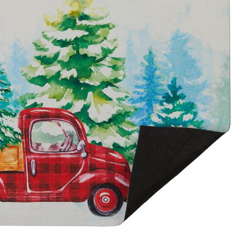 Winter Themed Doormats - Winter Truck