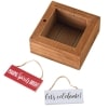 Interchangeable Party Cup Holders - Wood Grain