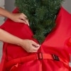 Red Damask Holiday Storage Collection - Christmas Tree Rolling