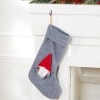 Gnome Tree Skirt or Stockings - Gray Stockings