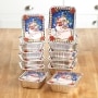 Holiday Leftover Goodie Container Sets - 12-Pc.Snowman