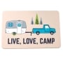 Live Love Camp Kitchen Mat or Towels - Mat