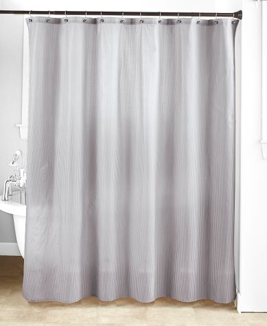 100% Waterproof Striped Shower Curtains