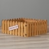Picket Fence Tree Boxes - Natural