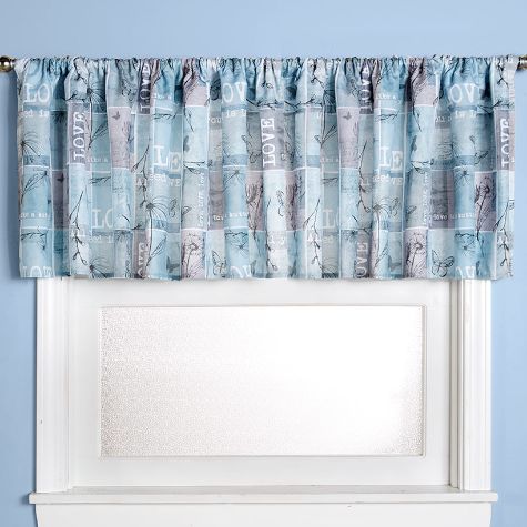 Love Is Bathroom Collection - Valance