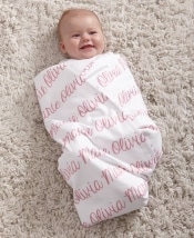 Personalized Fleece Baby Blankets