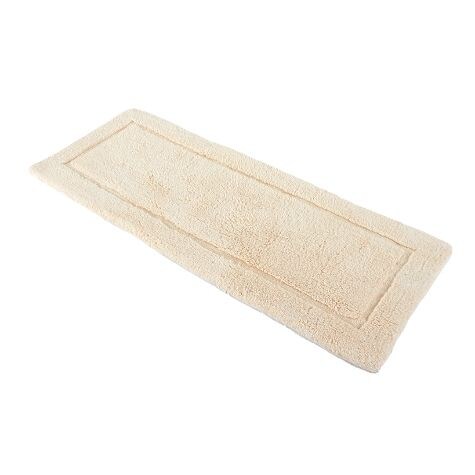 Turkish Cotton Bath Rugs or Runners - Ivory