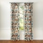 Campsite Window Curtains or Accent Pillows
