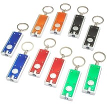 Set of 10 Keychain Flashlights
