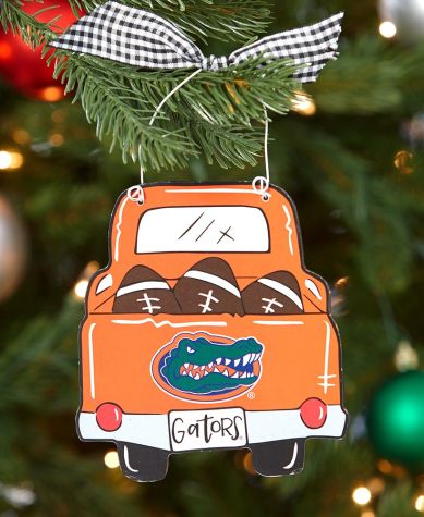 Collegiate Truck Ornaments - Florida
