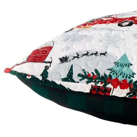 Christmas Camper Quilted Bedding Ensemble