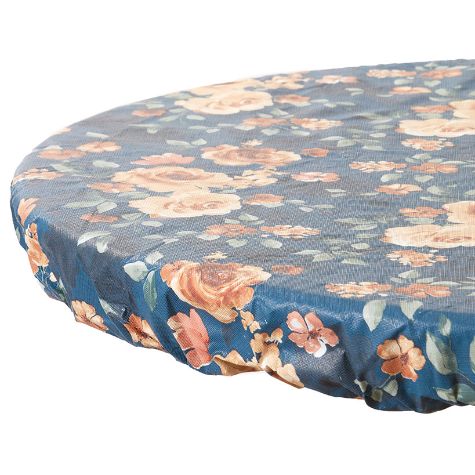 Custom Fit Harvest Table Covers - Fall Floral Oval