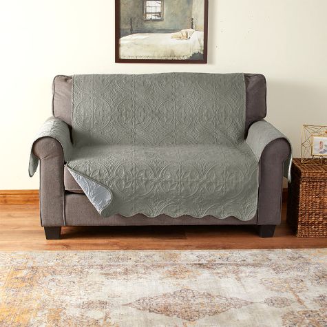 Reversible Quilted Solid Furniture Protectors
