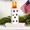 Patriotic LED Candle Set