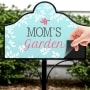 Personalized Blue Welcome Yard Sign Magnet