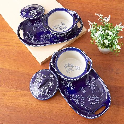 temp-tations® Floral Lace Bakeware