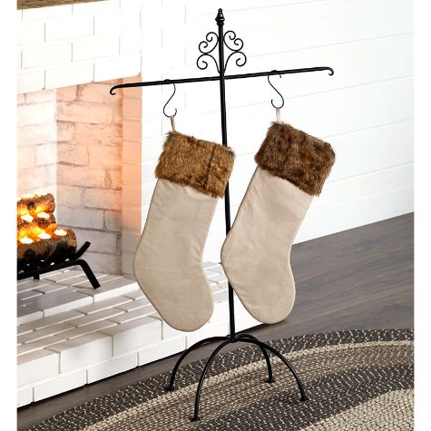 Wrought Iron Home Accents - Stocking Holder