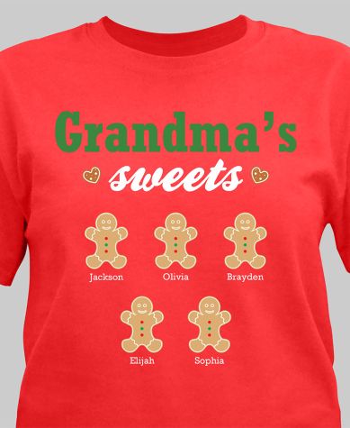 Personalized Sweets T-Shirt or Coffee Mug - Small