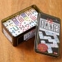Domino Set or Set of 2 Tile Holders