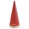 Lighted Ceramic Tabletop Trees - Red