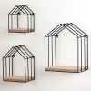 Set of 3 Farmhouse Accent Shelves